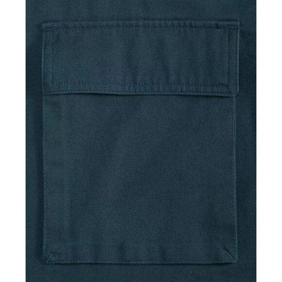 Mode of One NWT Relaxed Fit Utility Shirt Jacket Deep Malachite - Picture 3 of 5